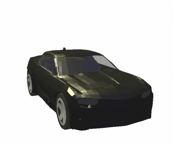 camaro 3D 모델 .c4d .max .obj .3ds .fbx .stl .blend 