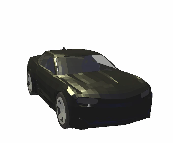 camaro 3D Model .c4d .max .obj .3ds .fbx .stl .blend