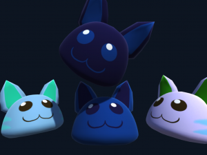 slime cat 3D Model