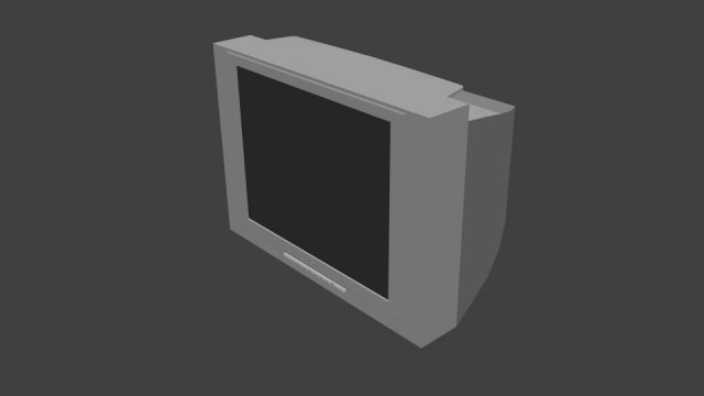 Television tube 29 LG Modelo 3D .c4d .max .obj .3ds .fbx .stl .blend 