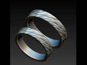 आभूषण की अंगूठी 3D प्रिंट मॉडल