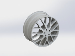 auto mobile rim Model 3D