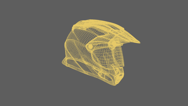 bike helmet gear 3D Model .c4d .max .obj .3ds .fbx .stl .blend 