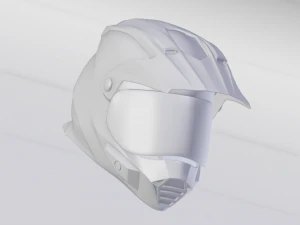 bike helmet gear 3D Model