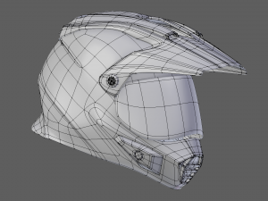 bike helmet gear 3D Model
