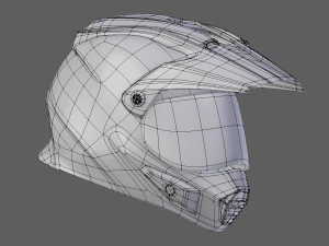 bike helmet gear 3D Model