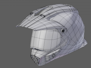 bike helmet gear 3D Model