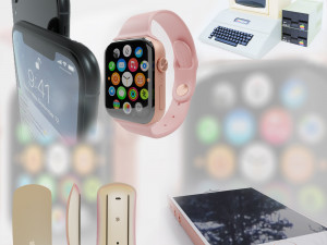 a collection of apple electronic devices 3D Модель