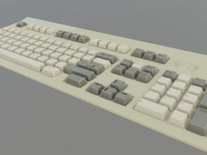keyboard 3 3D Model
