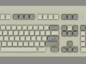 keyboard 3 3D Model