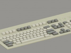 keyboard 3 3D Model
