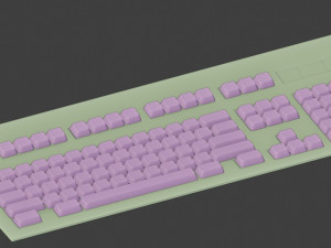 keyboard 3 3D मॉडल