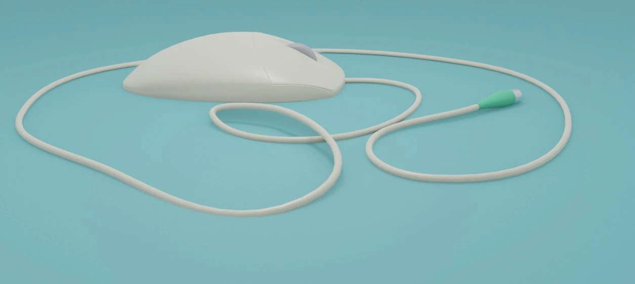 desktop mouse 3D Model .c4d .max .obj .3ds .fbx .stl .blend 