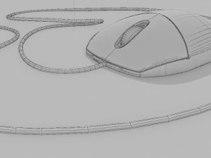 desktop mouse 3D Model