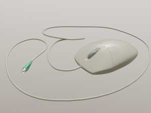 desktop mouse Model 3D