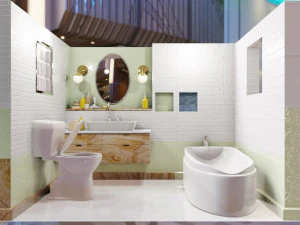 bathroom scene 3D Model