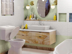 bathroom scene 3D Model