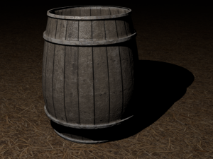 barrel 3D 모델