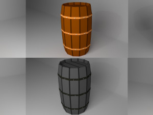 barrels 3D Model