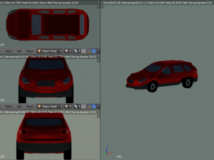 sedan Model 3D