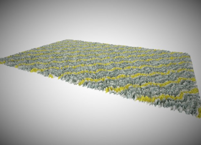fur carpet 3D Model .c4d .max .obj .3ds .fbx .stl .blend 