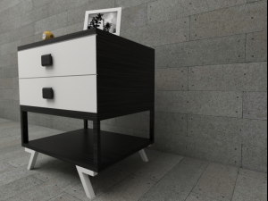 nightstand 3D मॉडल