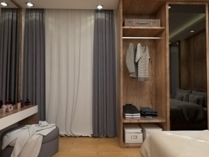 modern master bedroom 3D Модель
