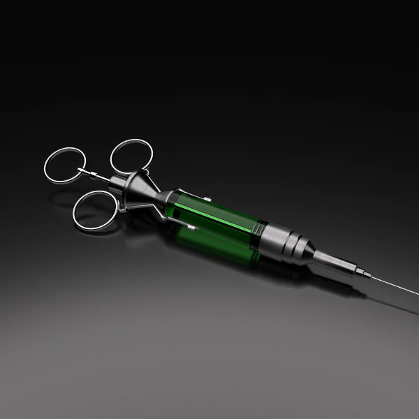 reusable medicine needle 3D Model .c4d .max .obj .3ds .fbx .stl .blend