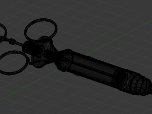 reusable medicine needle Model 3D