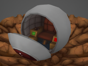 chibi saiyan warriors 3D Модель