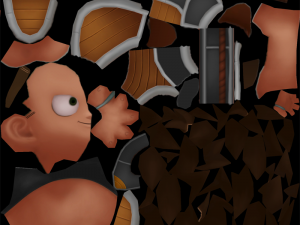 chibi saiyan warriors 3D Модель