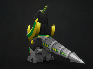 megazord and dragonzord 3Dモデル