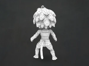 gine transforming into oozaru 3D Model