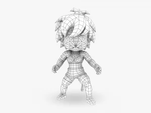 gine transforming into oozaru 3D Model