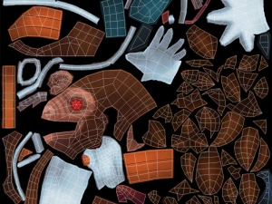 gine transforming into oozaru 3D Model