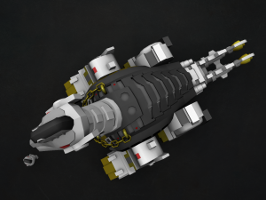titanus and white ranger 3D Model