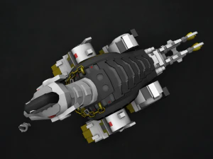 titanus and white ranger 3D Model