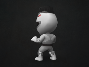titanus and white ranger 3D Model