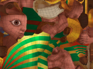 warrior pack three tribes 3D 모델