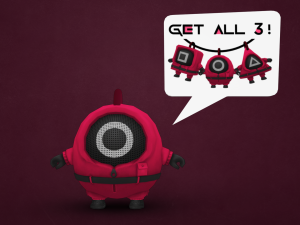 Free squid game guy 3D Print Model
