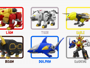gaoking - wild force Modèle 3D