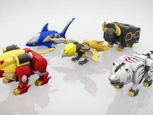 gaoking - wild force Modèle 3D