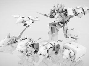 gaoking - wild force Modèle 3D