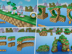 Sonic BUILDER Model 3D