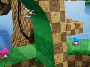 Sonic BUILDER 3D Modell