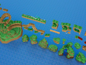 Sonic BUILDER 3D Modell