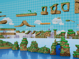 Sonic BUILDER Model 3D