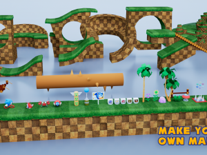 Sonic BUILDER Model 3D