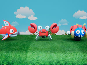 Sonic BUILDER Model 3D