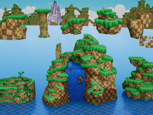 Sonic BUILDER Model 3D